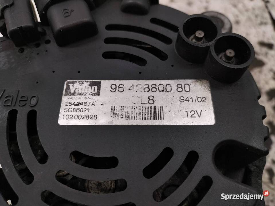 ALTERNATOR 9642880080 12 8V Fiat Punto II