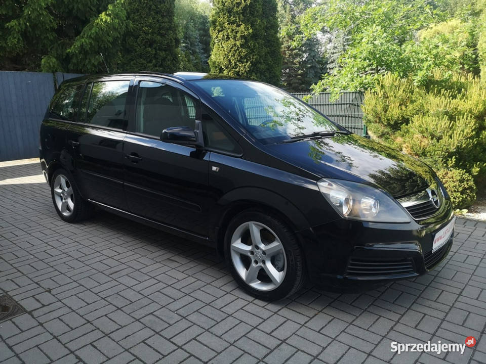 Opel Zafira 19 CDTI 120 Klimatr Navi Temp Isofix wspomaganie kierownicy Strzegom