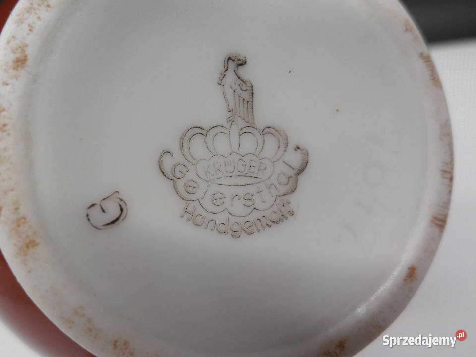Wazon Vintage KRUGER Geiersthal Porcelana Raszków