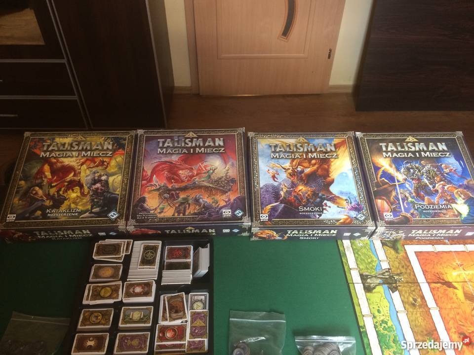 Gra Planszowa Magia i Miecz Talisman plus 6 Gdynia sprzedam