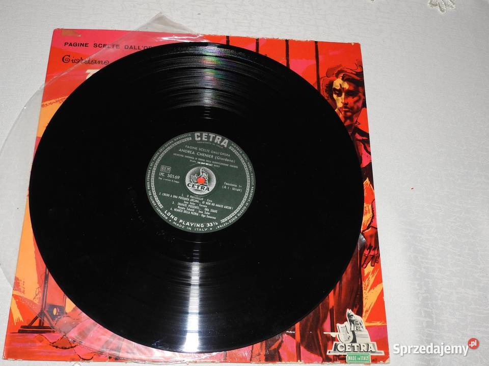 Andrea Chnier Cetra LPC 50169 Włochy 1 płyta Płyty i kasety Przemyśl