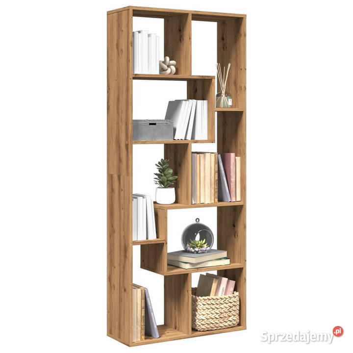 Regał przegroda dąb artisan 67x25x1615 WM858083 mazowieckie Warszawa sprzedam