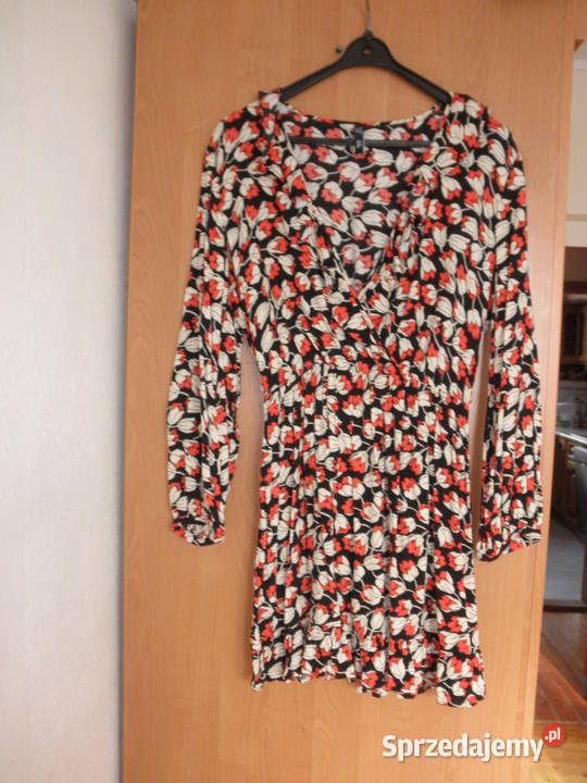 Sukienka z długim rękawem czarny Gdańsk sprzedam