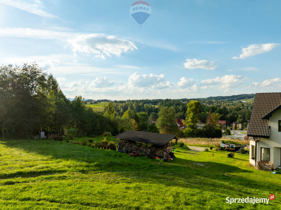 Duża działka budowlana w uzdrowisku Rabka Rabka-Zdrój