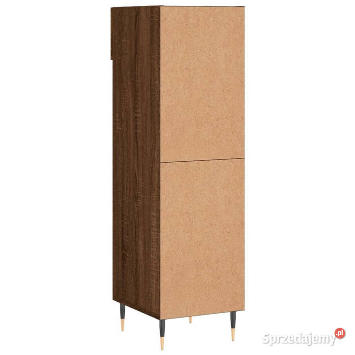 Szafka na buty brązowy dąb 30x35x105 WM829659 Warszawa