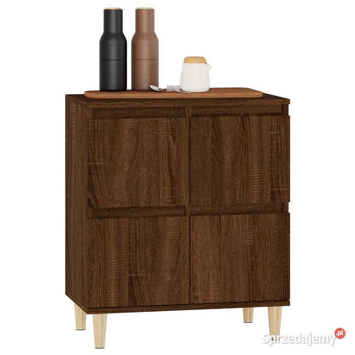 Komoda brązowy dąb 60x35x70 materiał Warszawa sprzedam