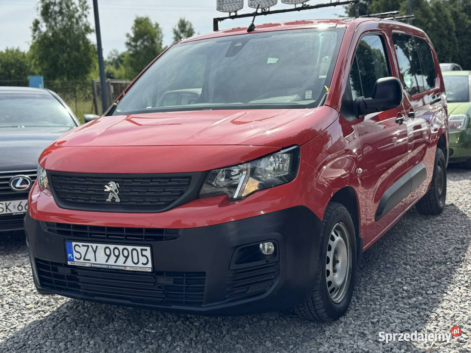 Peugeot Partner Automat 3 osobowy klimatyzacja elektryczne lusterka Łodygowice