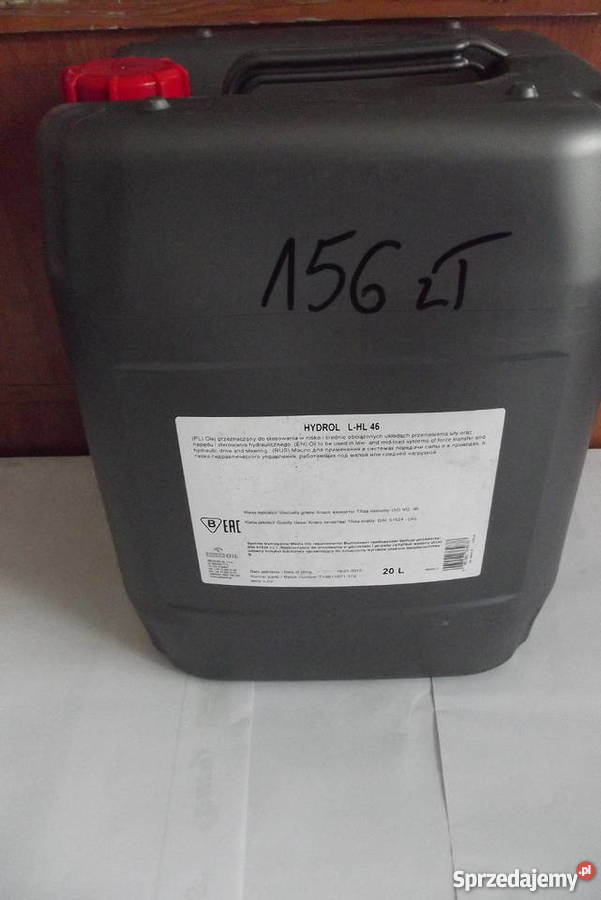 Olej hydrauliczny LHL 46 ORLEN 20L nieuszkodzony Części zamienne lubelskie Parczew