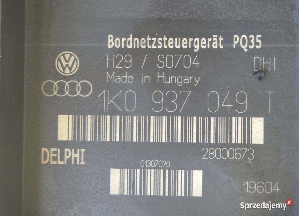 MODUŁ STEROWNIK BORDNETZ AUDI SEAT SKODA VW Działoszyce