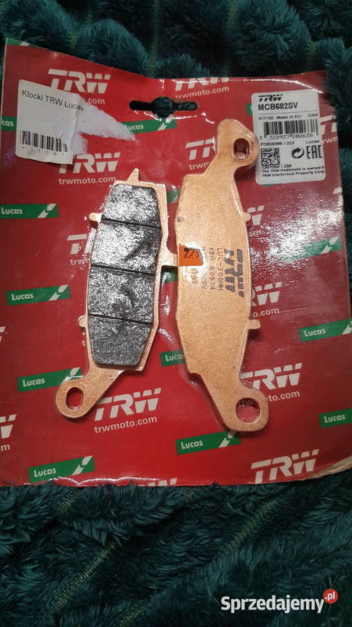Klocki TRW Lucas MCB682SV TRV możliwa wysyłka Zgorzelec