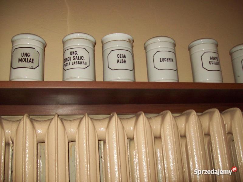 Stare naczynia apteczne Częstochowa