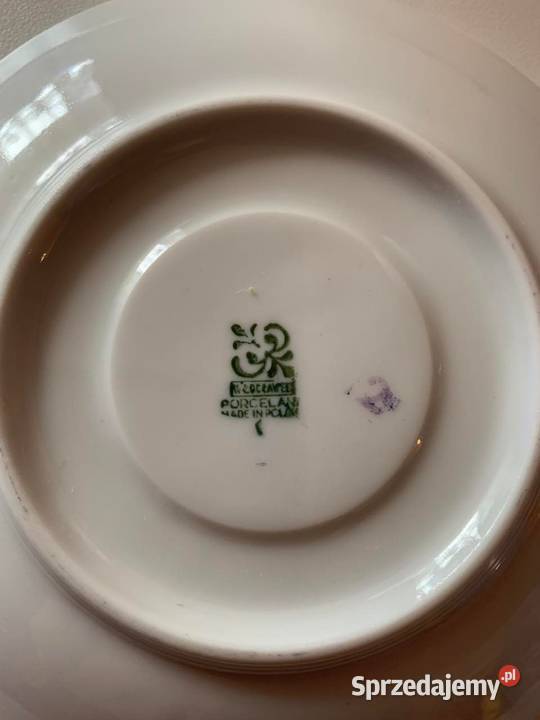 Porcelanowy serwis kawowy Włocławek PRL Suwałki