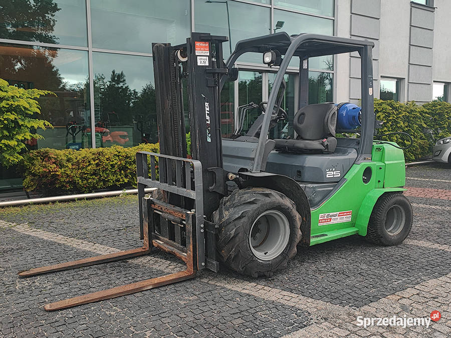 Wózek widłowy GreenLifter G25 25 t duplex 303 m gaz