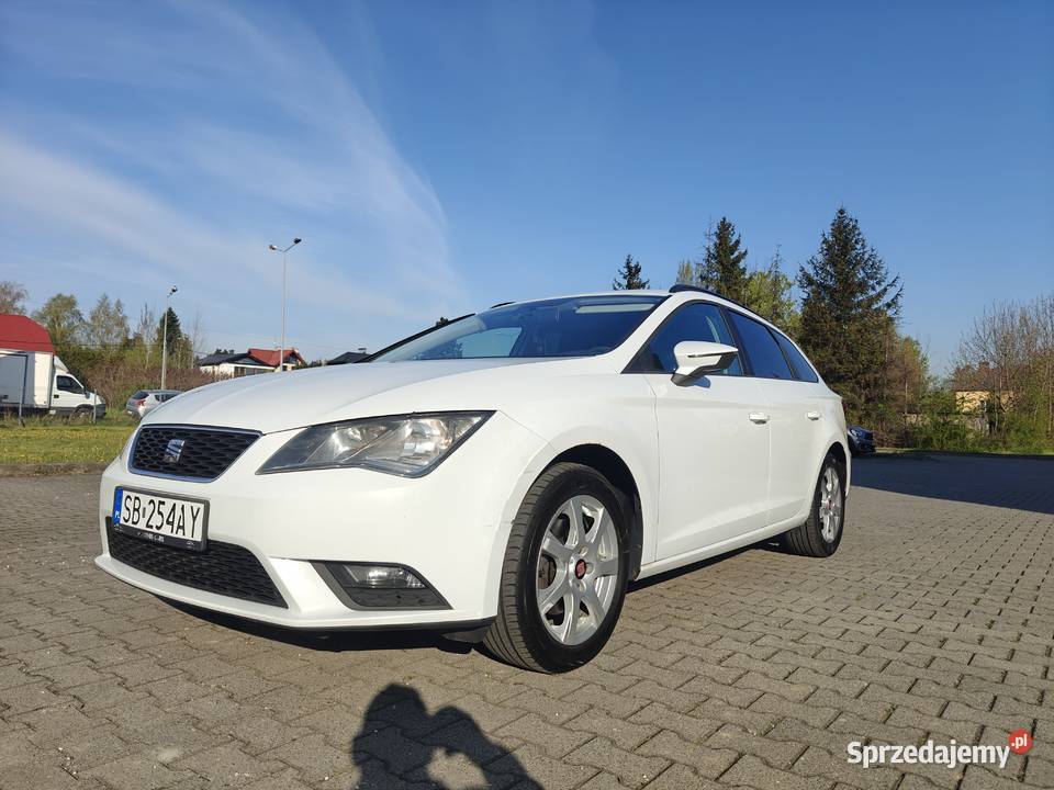 Seat Leon 2016 16tdi bezwypadkowy salon polska 110KM śląskie Bielsko-Biała