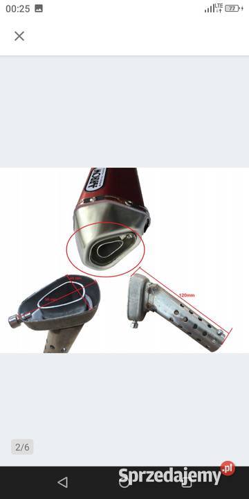 Sprzedam tanio nowa sportową końcówkę tłumnika