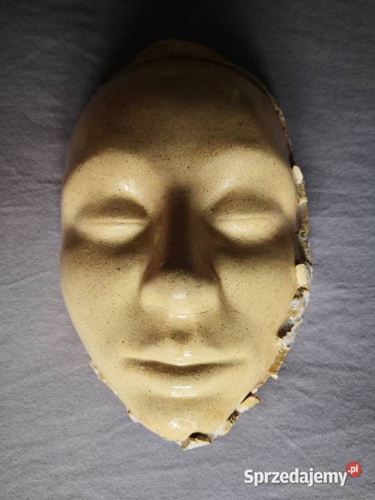 Maska ceramiczna rękodzieło dekoracja zawieszana Rzeszów
