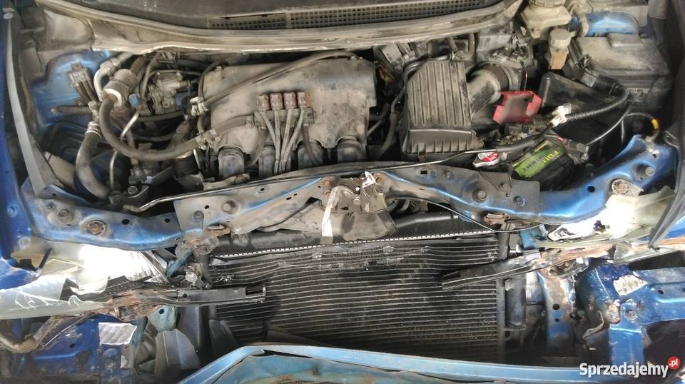 Honda Civic UFO uszkodzona z przodu stłuczce Zarejestrowany w Polsce Bachowice