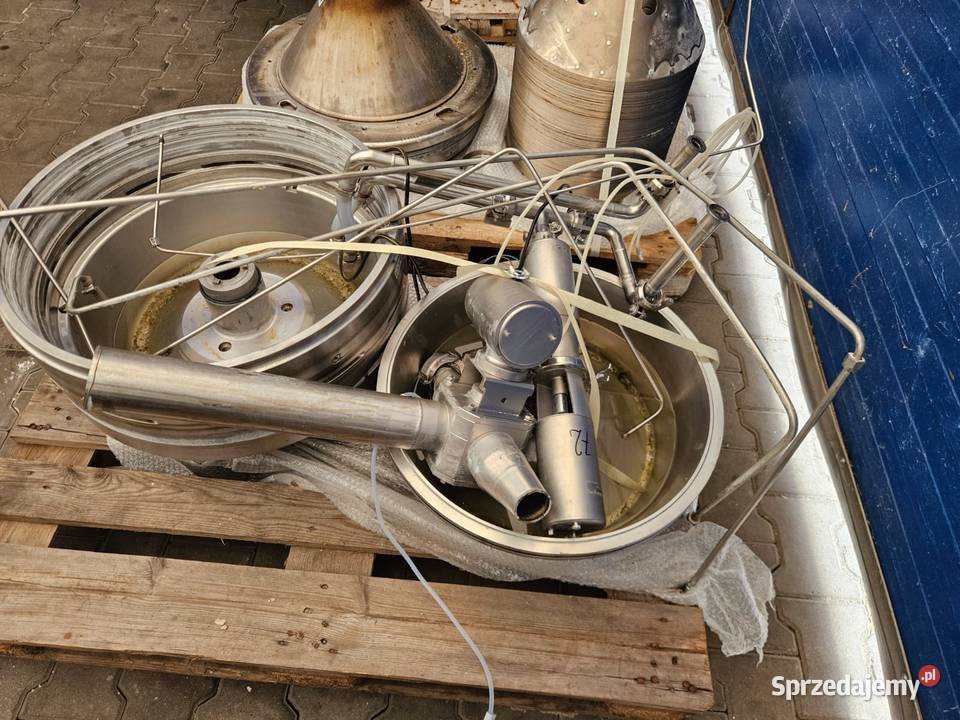Wirówka Alfa Laval używana jako odpieniacz Krotoszyn