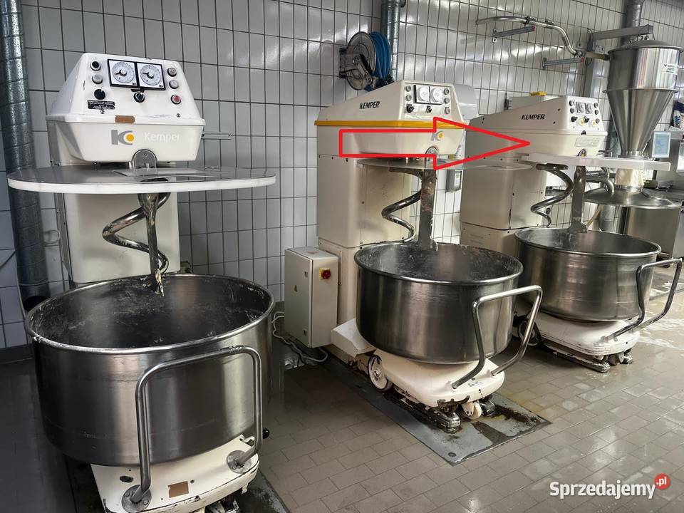 Miesiarka spiralna Kemper SPA 125 A