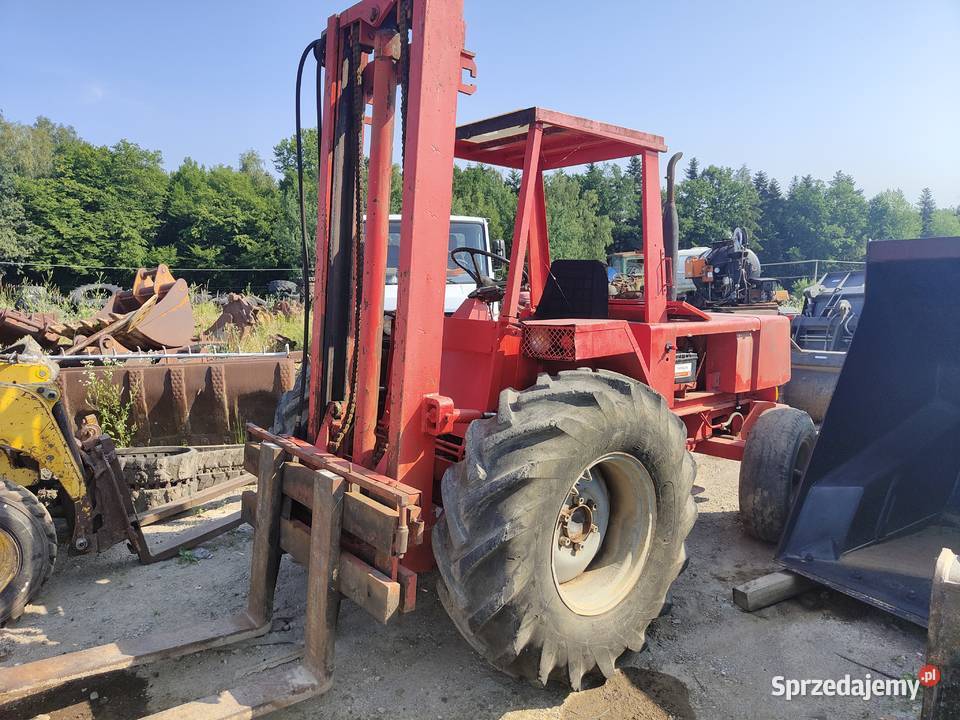 Wózek Widłowy terenowy Braud Faucheux MANITOU MB