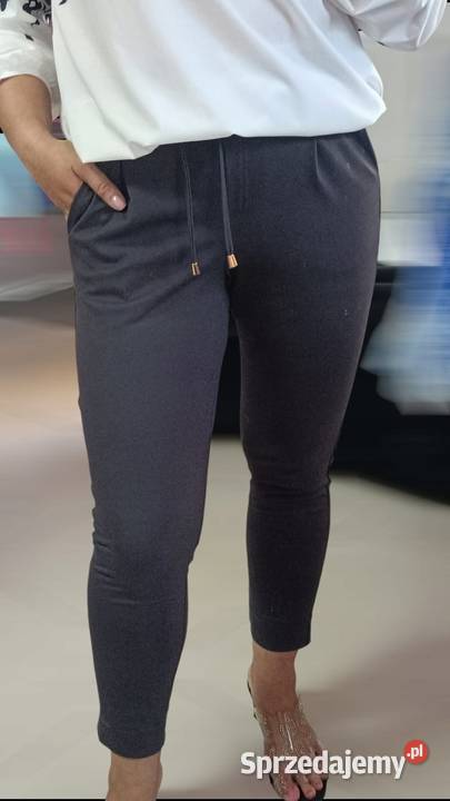 Spodnie Novum cygaretki grafit rozmiar 44 Wieluń sprzedam