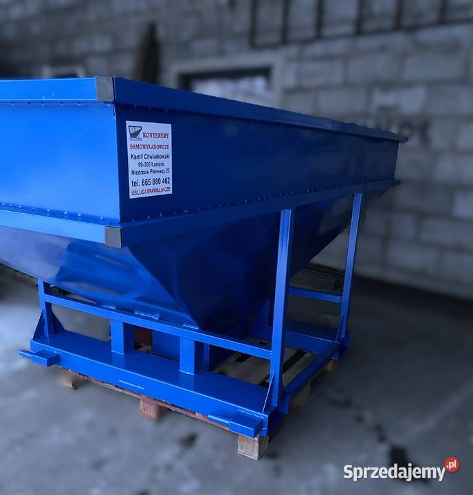 Kosz zasypowy paczkarka Zasobnik Bufor Niedrzew Pierwszy