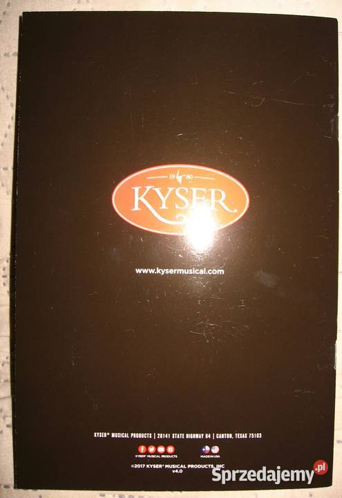 KYSER Product Catalog katalog kapodasterów Kępice