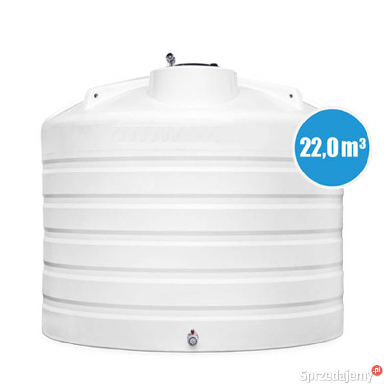 ZBIORNIK NAZIEMNY NA WODĘ PITNĄ 22000L z ATESTEM