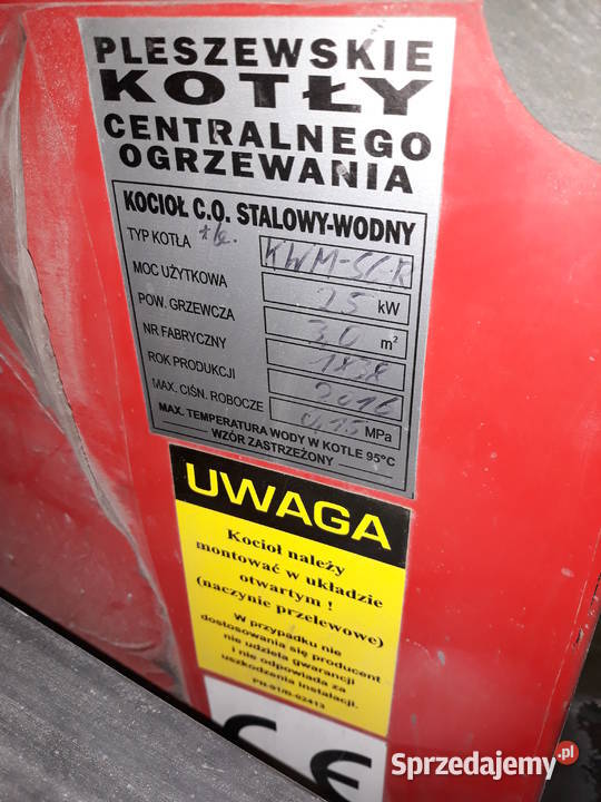 Piec na ekogroszek 25kW Poznań