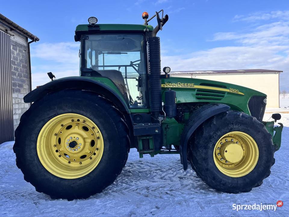 John Deere 7920 81 l auto power Nie 7820 7720 Napęd 4x4 Mała Słońca
