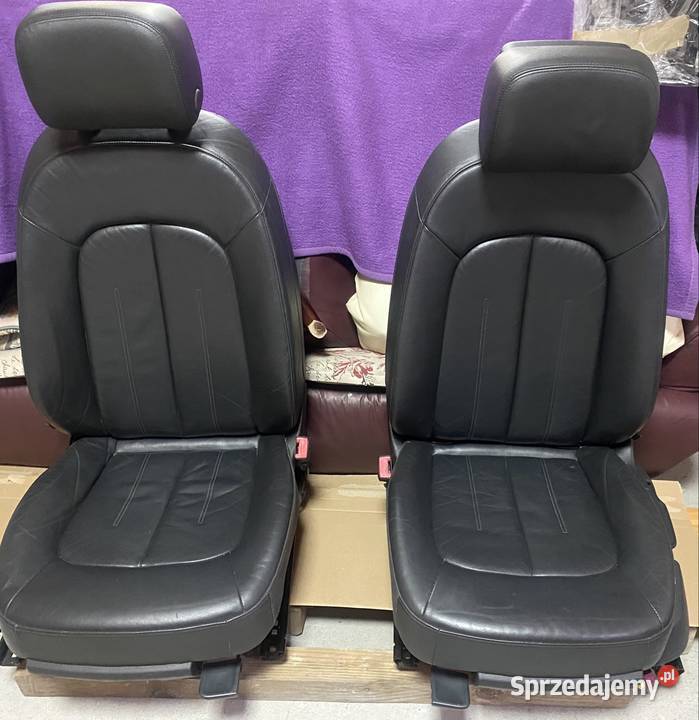 Audi a6 C7 kombi fotele kanapa skóra czarna SOUL Rzeszów sprzedam