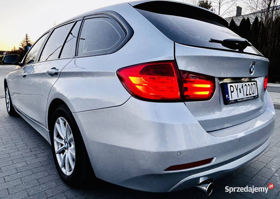 BMW 316d F31 2014 r ASO bezwypadkowy Rok produkcji 2014 Seria 3 Poznań