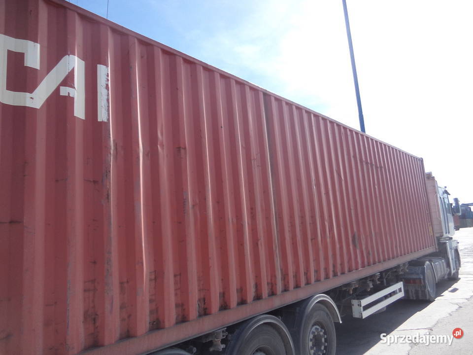 Kontenery morskie magazynowe budowlane 40 HC