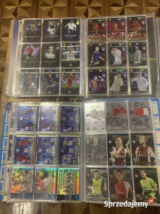 Karty piłkarskie z różnych edycji Chełm Śląski sprzedam