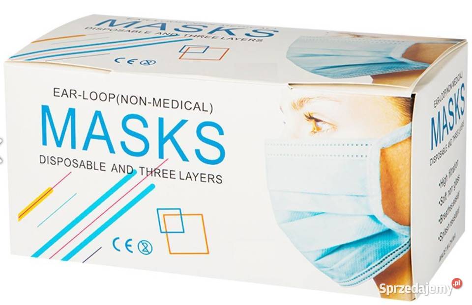 MASKA Maseczka Higieniczna OCHRONNA Osłona Twarz Białystok
