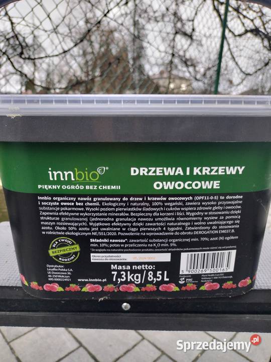 Organiczny nawóz granulowany Drzewa i krzewy Zielonki sprzedam