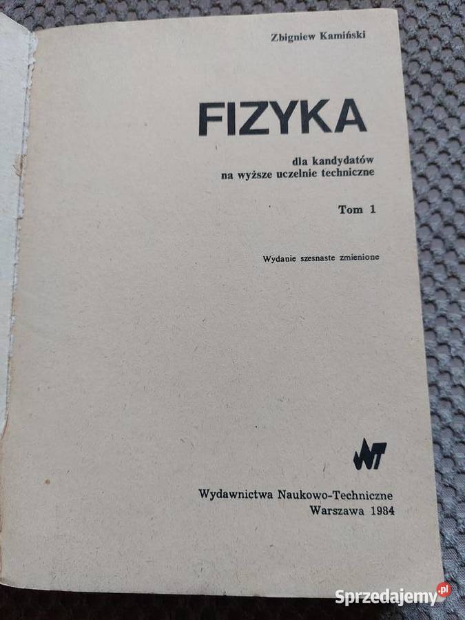 FIZYKA kandydatów na wyższe uczelnie techniczne Kraków