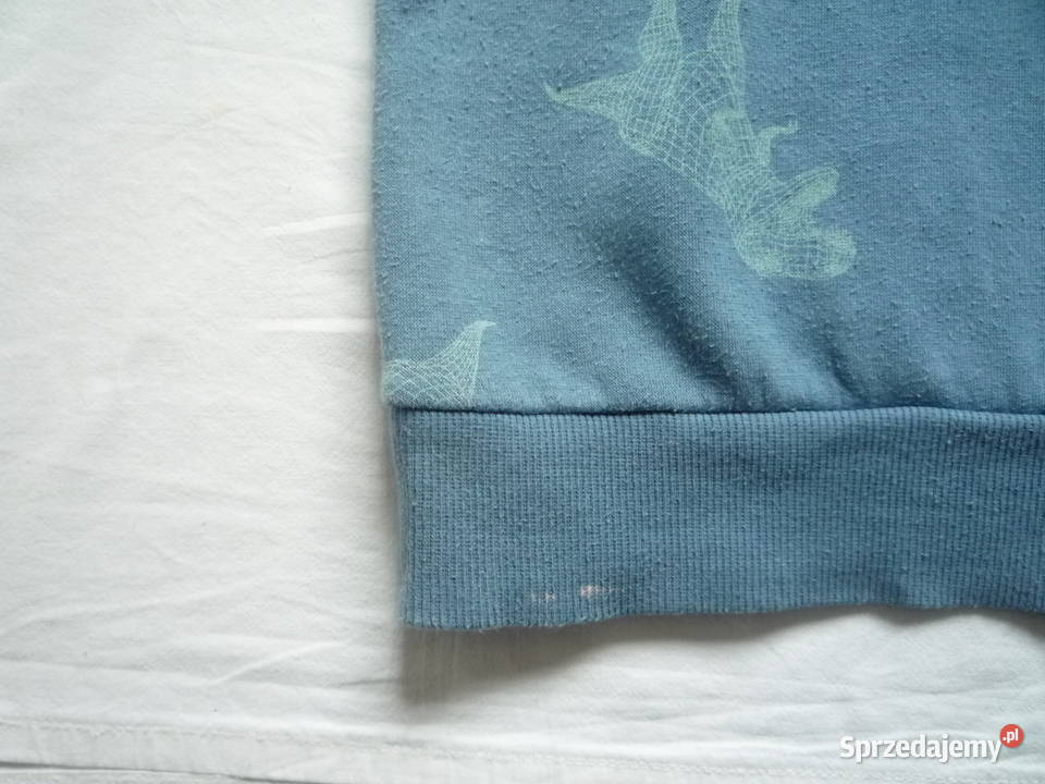 HM 134140 Niebieska Bluza Kangurka kaptur Meszek Szczecin