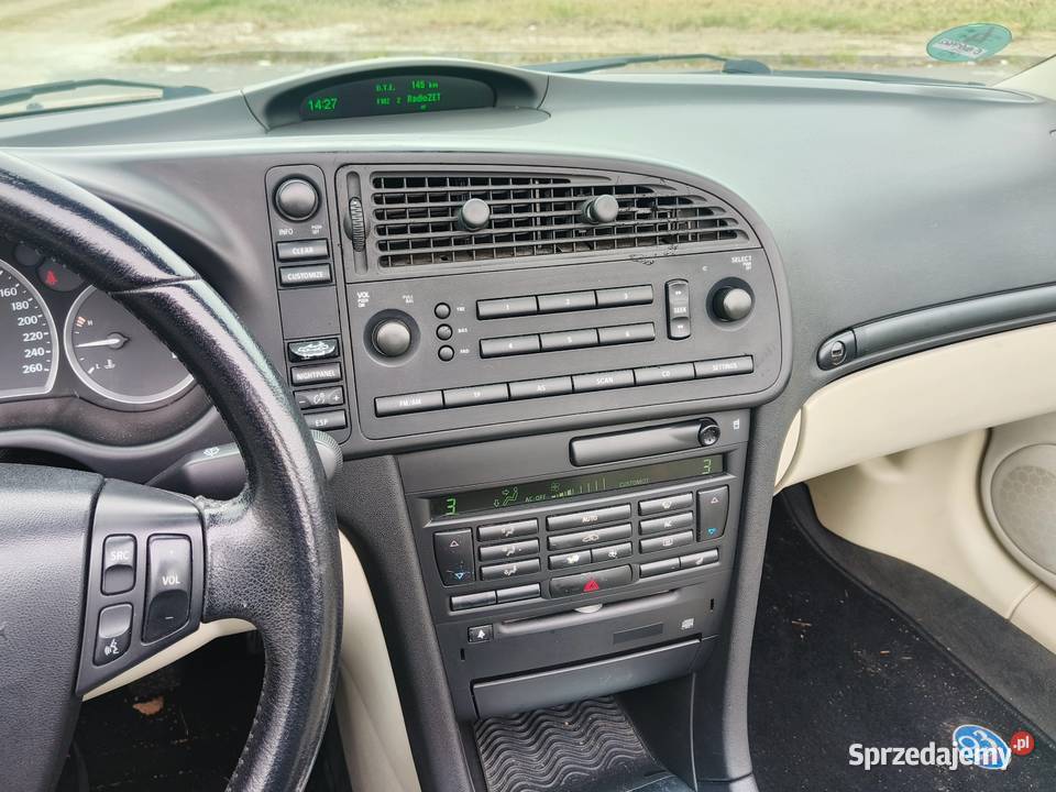 Saab 93 20 Turbo benzyna CABRIO zar w komputer pokładowy