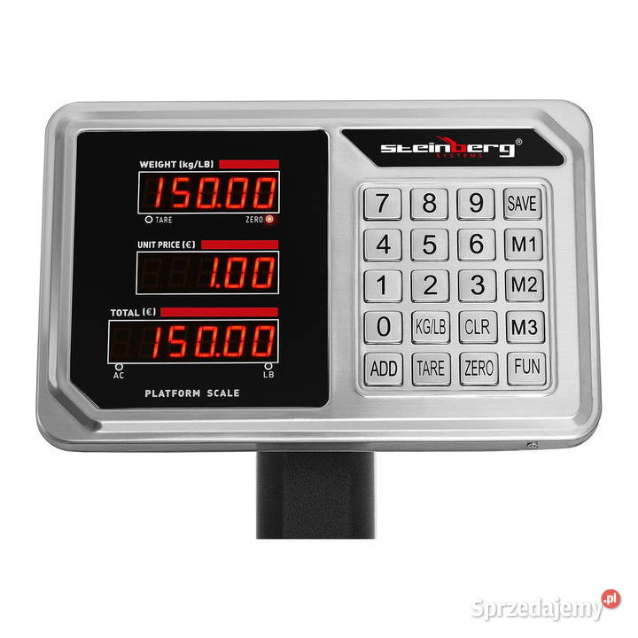 Kalkulacyjna waga platformowa składana 15020g Częstochowa