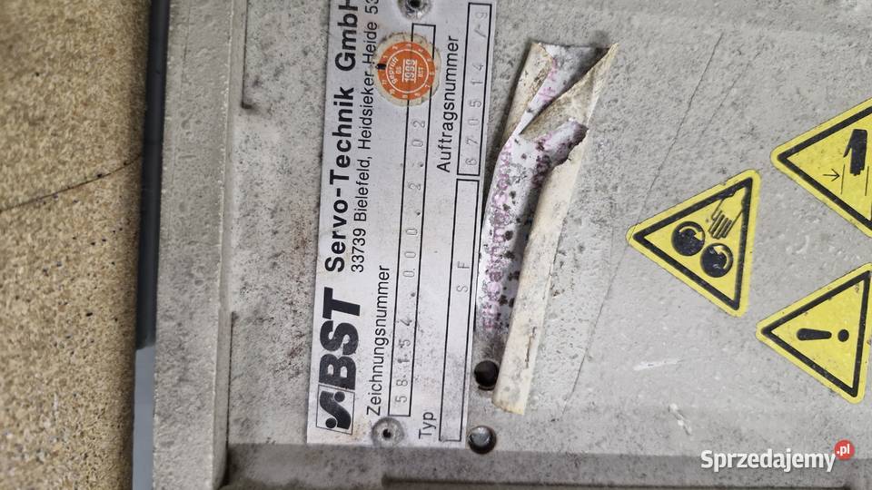 BST EKR 3000 regulator pozycji folii z Mosina