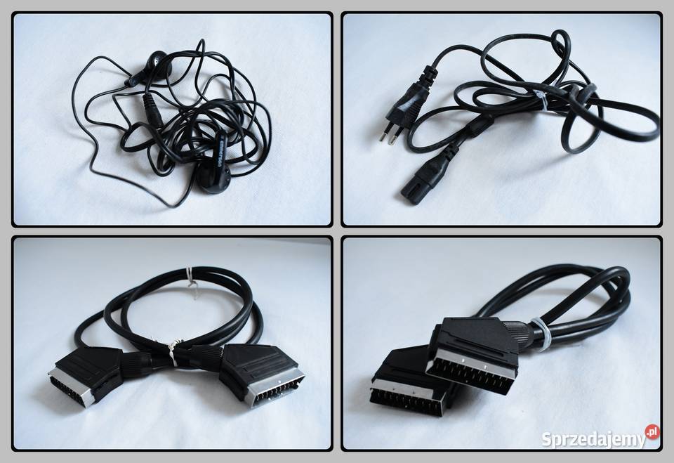 Duży zestaw różnorodnych kabli zasilacz itp Płock sprzedam