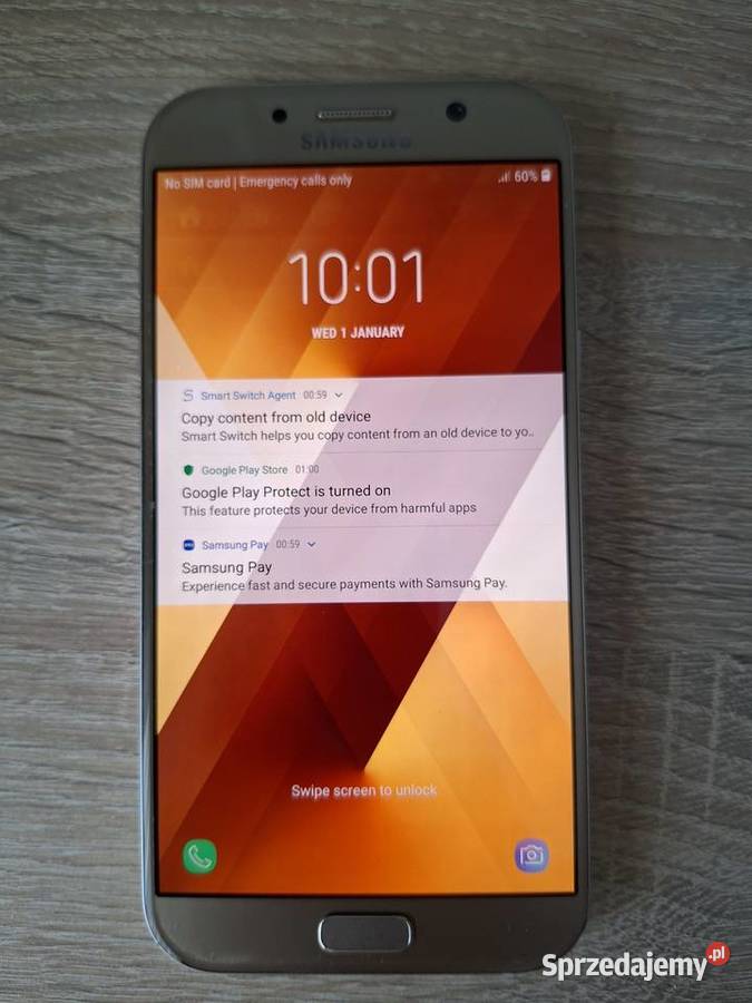 Samsung Galaxy A7 2017 ładowarka i etui