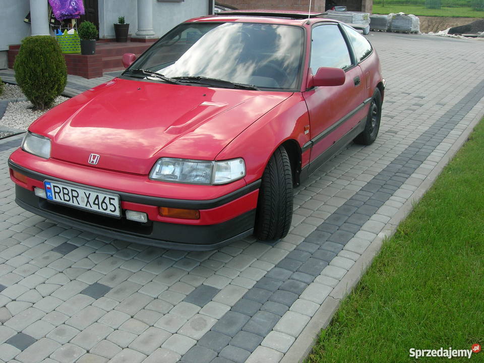 Honda CRX ED9 D16A9 oryginalny lakier 75 podkarpackie Orzechówka