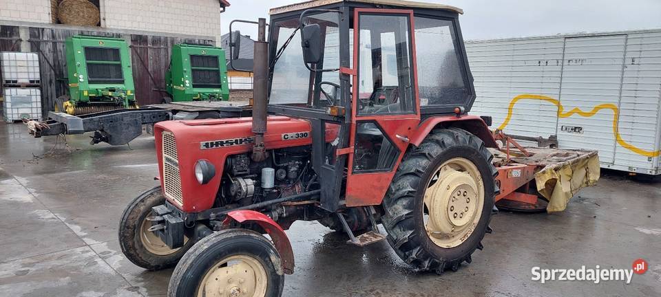 Sprzedam ursus c330 z kabina 1986 mazowieckie Zbuczyn sprzedam