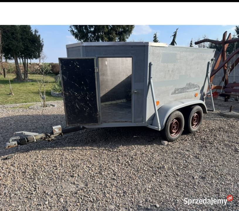 Przyczepa MOCNA z hamulcem Baćkowice