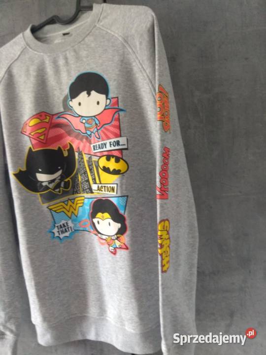 Bluza S unisex Justice League bawełna nowa bez Rozmiar S Katowice