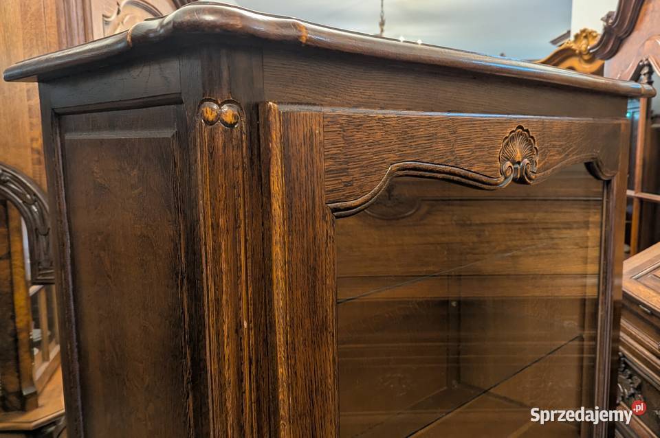 Piękna witrynaserwantka ludwikowska dąbsklep Dąbrowa Górnicza