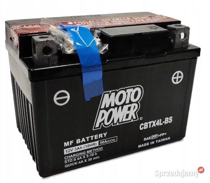 Akumulator motocyklowy MotoPower CBTX4LBS