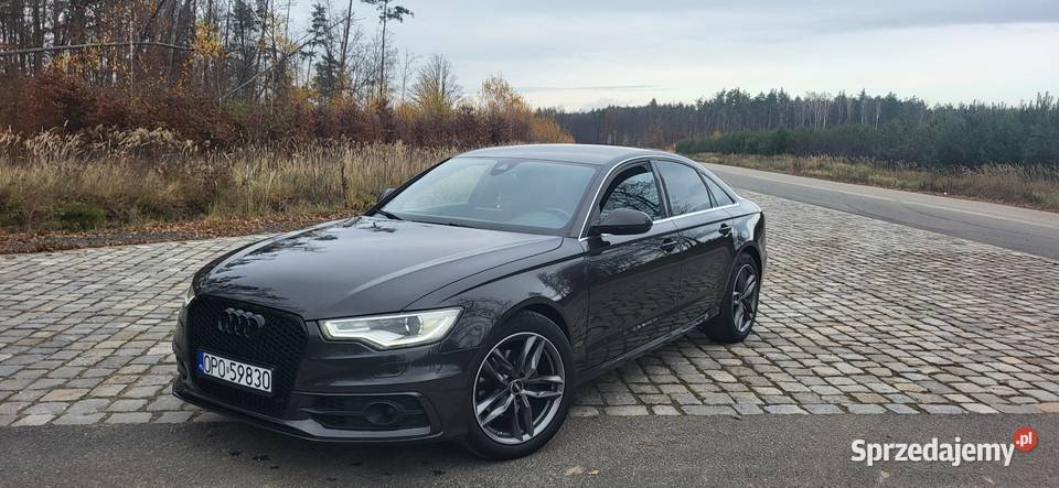 Audi A6 C7 Sedan 2012 181 Brązowe skóry ACC 2 A6 Polska Nowa Wieś